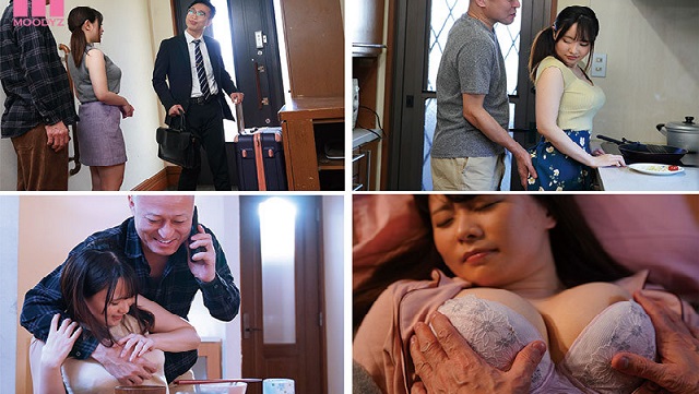 Ân ái cùng bố chồng dâm dê