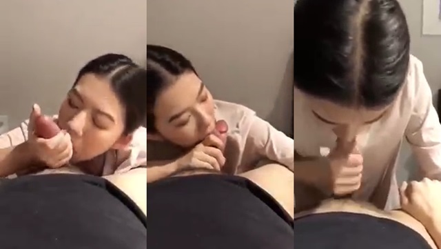 Em hotgirl xinh đẹp dâm đãng nghiện bú cặc bạn trai